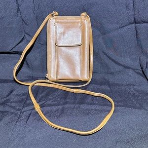 Women’s crossbody brown purse